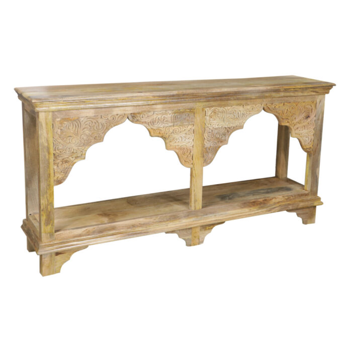 Two Arches Console Table MCB8577 Side View Two Arches Console Table MCB8577 Side View