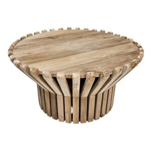 Viggo Teak Round Coffee Table