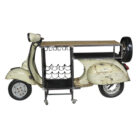 White Scooter Bar Counter MCB0665F Full Side