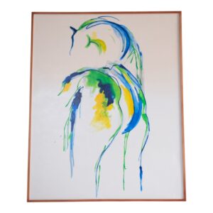Abstract Horse Painting