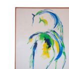 Abstract Horse Painting KRE4026 153x6x123_5.500gr Close Top