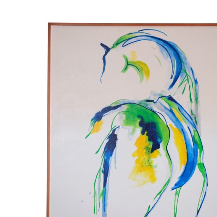 Abstract Horse Painting KRE4026 153x6x123_5.500gr Close Top Abstract Horse Painting KRE4026 153x6x123_5.500gr Close Top
