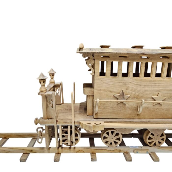 Artistic Teak Train WAA0100 Close Artistic Teak Train WAA0100 Close