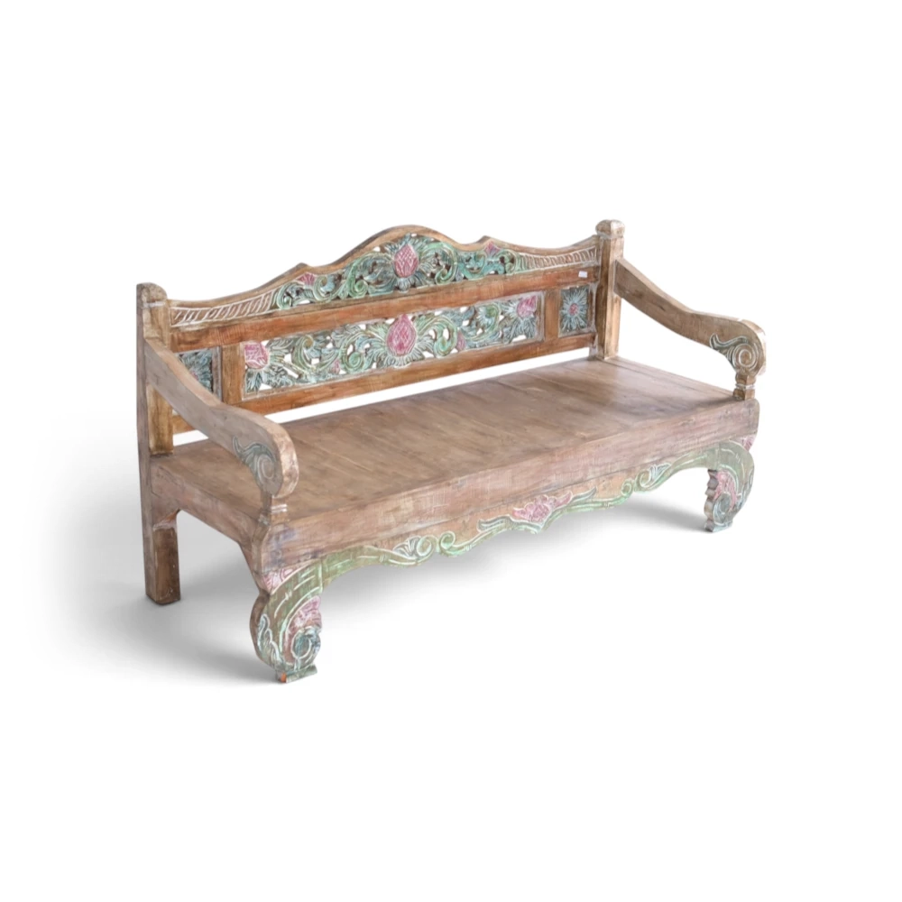 Carved Bench