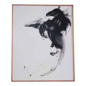 Black Horse Painting