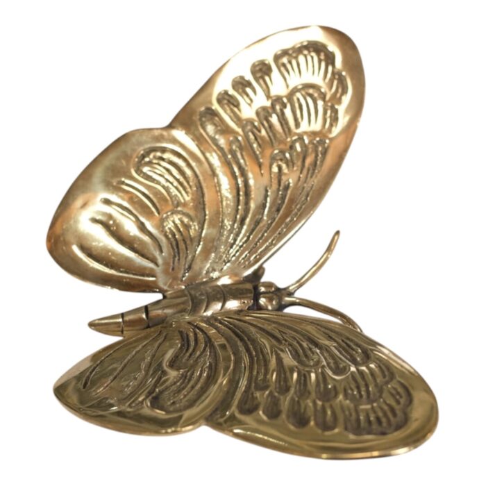 Butterfly Statue GOL1770 12x9x4_150gr Top View Butterfly Statue GOL1770 12x9x4_150gr Top View