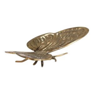 Brass Butterfly Accent Statue