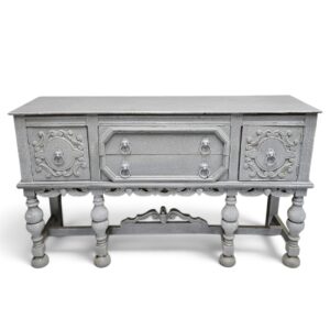Calidore French Country Carved Console (Grey)