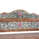 Carved Bench BEB3267 200x80x104 Close Up (2)