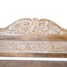 Carved Teak Bench BEB3269 200x105x110 Close