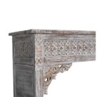 Carved Wooden Console Table BEB8423 101x40x77 Close Side