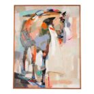 Colorful Abstract Horse Painting KRE4028 123x5x153_5.000gr