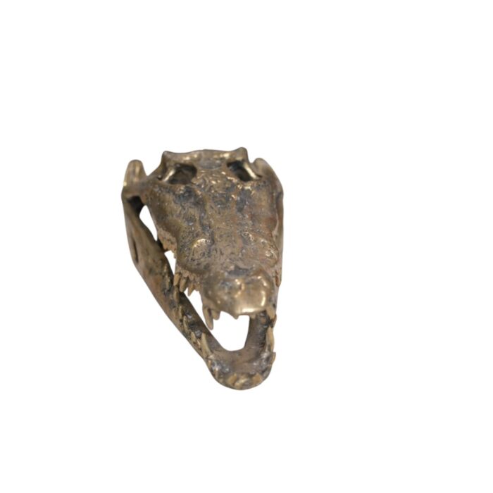 Crockodile Statue Decor GOL0845 37x15x10_2.200gr Close Front37x15x10_2.200gr Crockodile Statue Decor GOL0845 37x15x10_2.200gr Close Front37x15x10_2.200gr