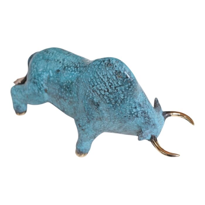 Decorative Bull Statue GOL1001 25x11x16_2.200gr Top View Decorative Bull Statue GOL1001 25x11x16_2.200gr Top View