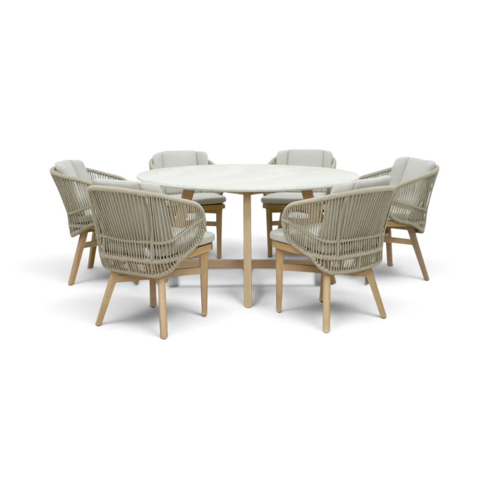 Mali Round Dining Table, 1.5m