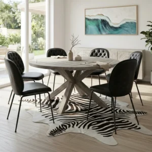 Aro Acacia Round Dining Table