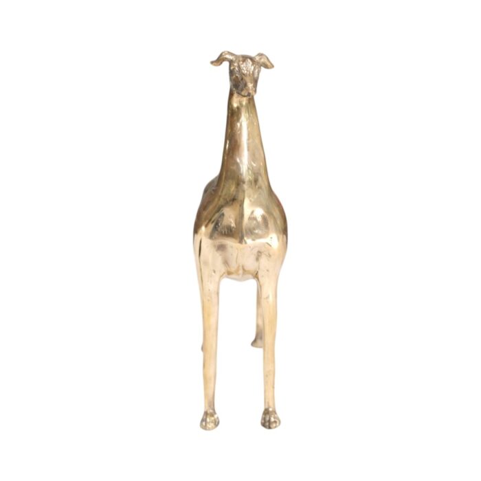 Golden Dog Statue Front GOL1007_38x30_1.800gr Greyhound head, detail