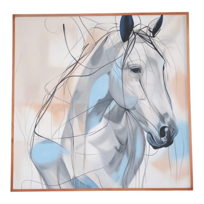 Horse Painting KRE4020 123x5x123_4.700gr Horse Painting KRE4020 123x5x123_4.700gr