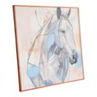Horse Painting KRE4020 123x5x123_4.700gr Side