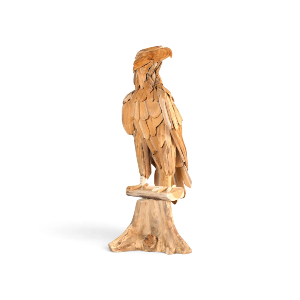 Teak Driftwood Eagle