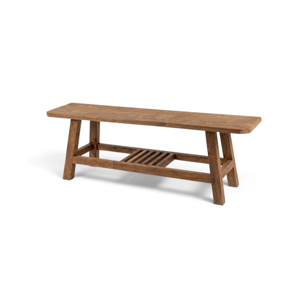 Rustic Teak Bench