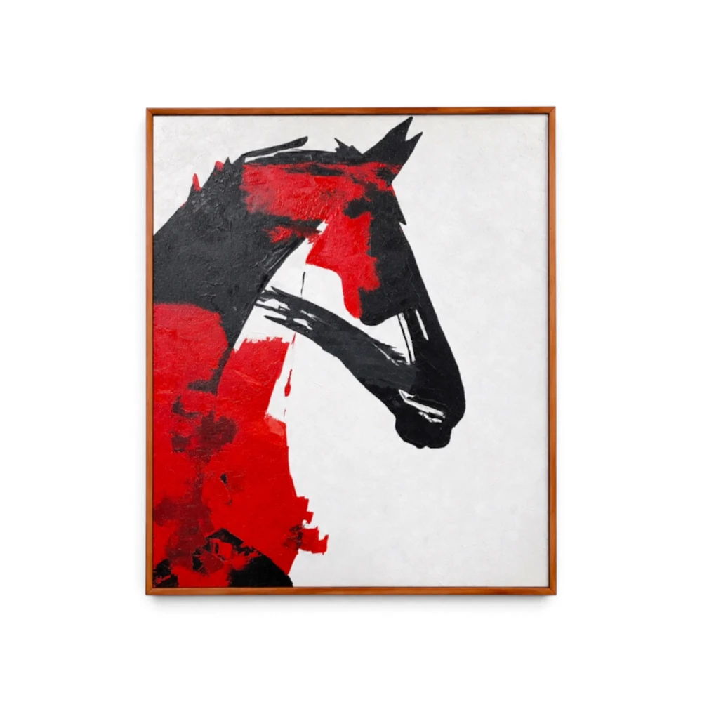 Abstract Horse Painting