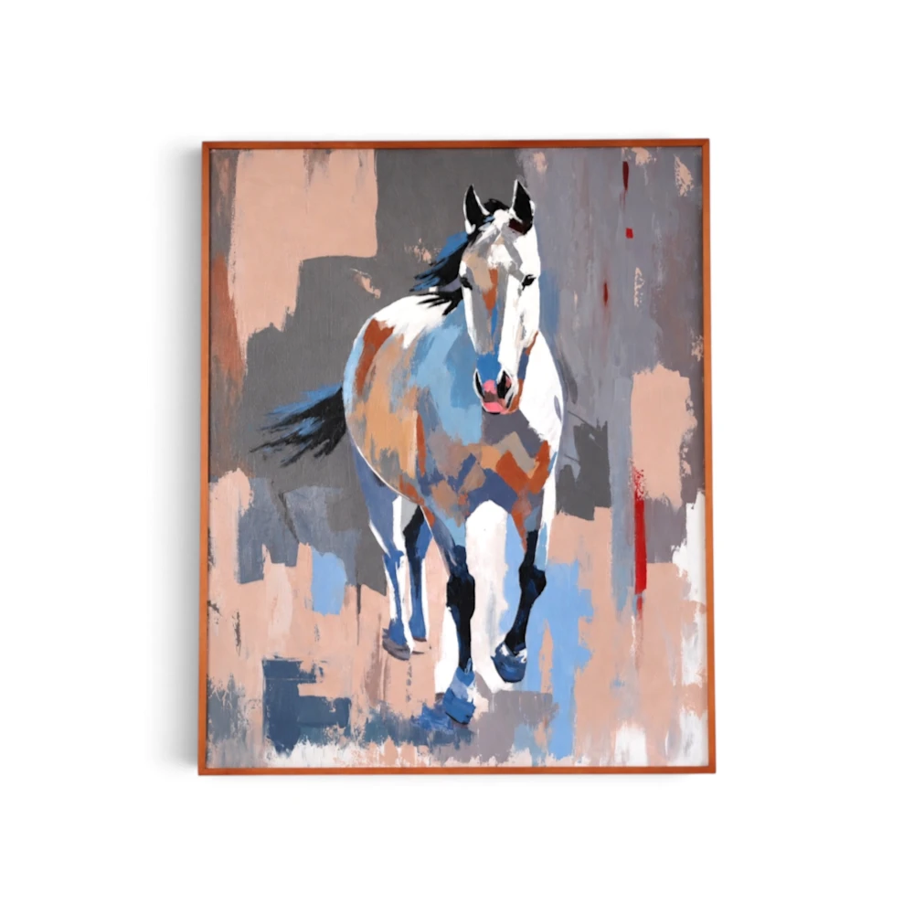Abstract Horse Painting