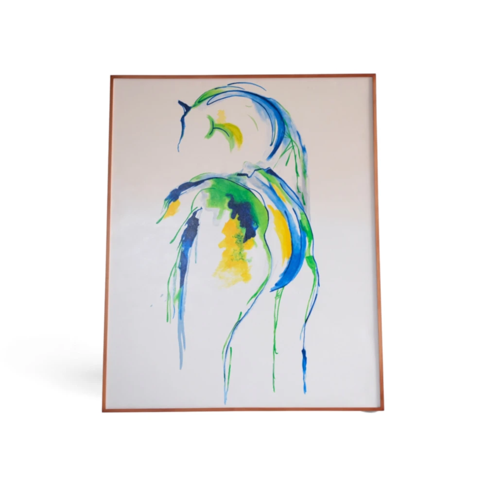 Abstract Horse Painting