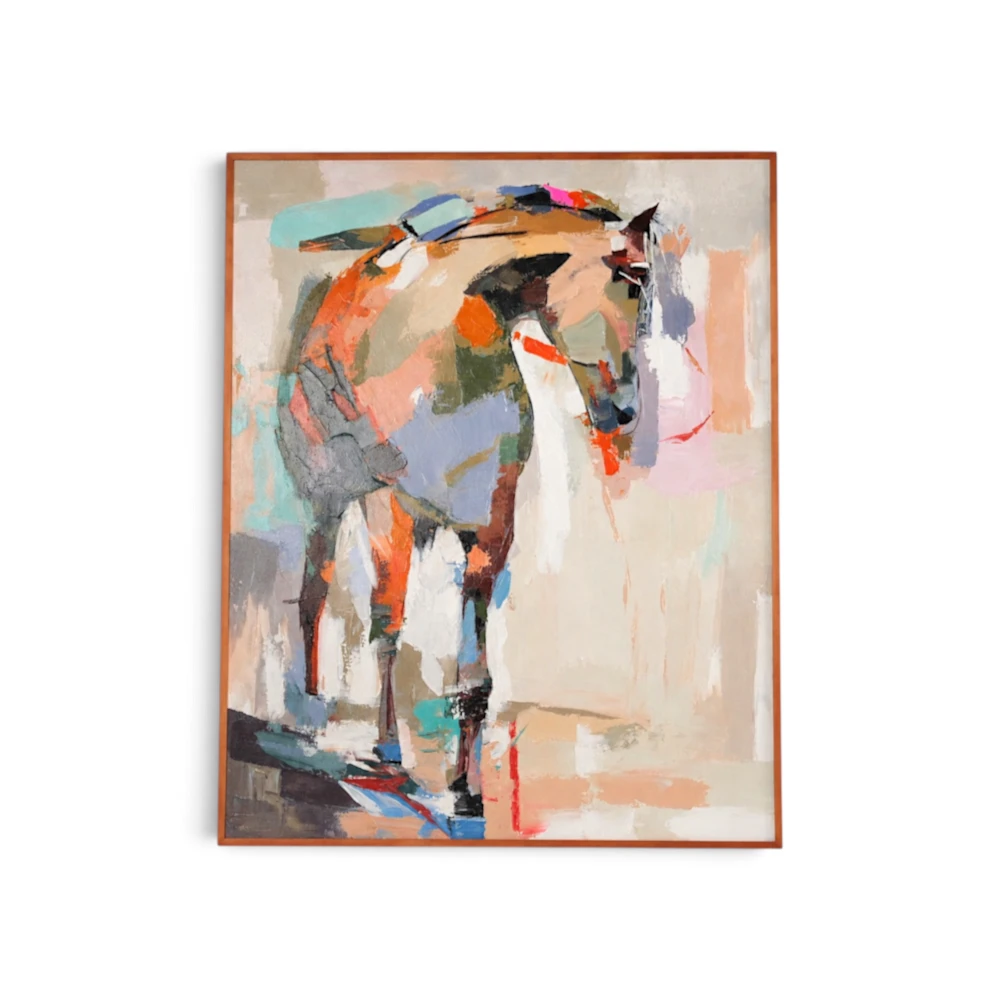 Abstract Horse Painting