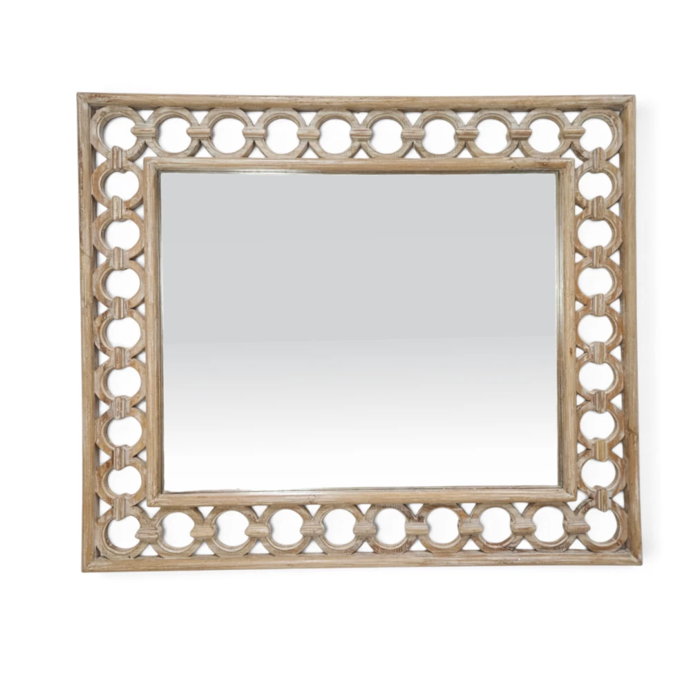 Chain Link Wall Mirror