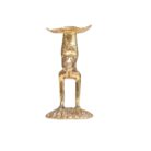 Brass mermaid, front view