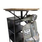 Mini Scooter Bar Grey MCB0672C Close Top