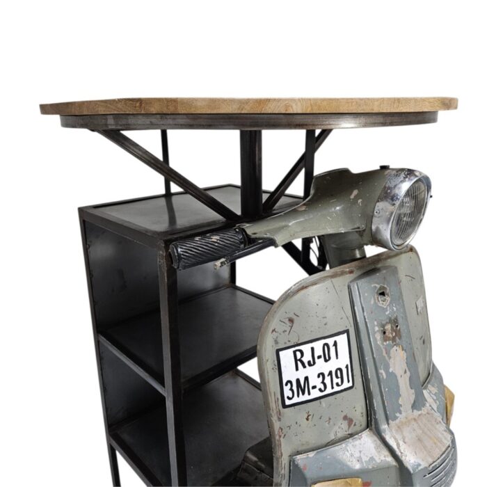 Mini Scooter Bar Grey MCB0672C Close Top