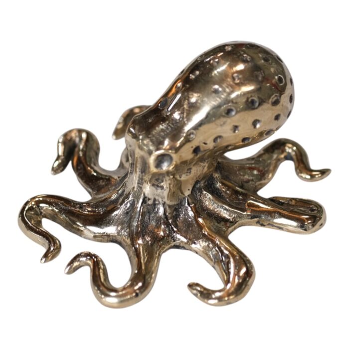 Octopus Statue GOL0380 _14x13x7_500gr Side Top Octopus Statue GOL0380 _14x13x7_500gr Side Top