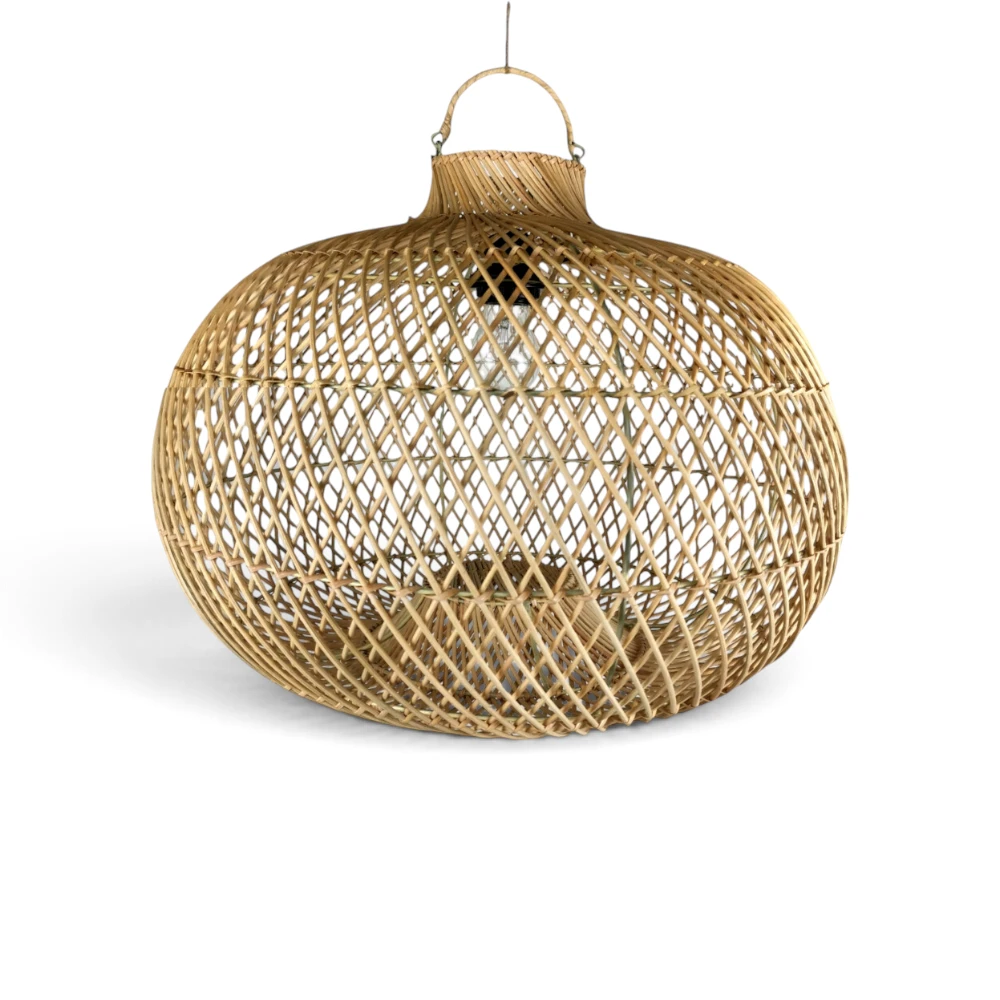 Mawar Rattan Hanging Lampshade