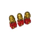 Red Monk Set Of 3 BLA0153 Side