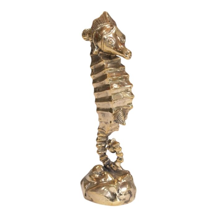 Seahorse Decor Statue GOL0352 5x5x13_150gr Seahorse Decor Statue GOL0352 5x5x13_150gr