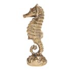 Seahorse Decor Statue GOL0352 5x5x13_150gr Side