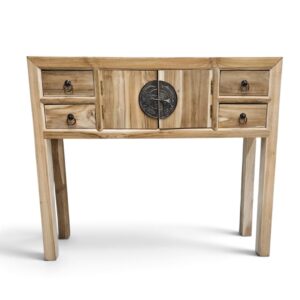 Tao Teak 4-Door 2-Drawer Console