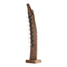 Teak Bottle Holder Stand KAB0300 37x30x1750_26.000gr Side