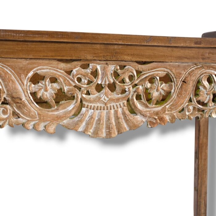 Teak Carved Console Table BEB8422A 120x45x80_21.000gr Close Teak Carved Console Table BEB8422A 120x45x80_21.000gr Close