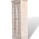 Teak Carved Cupboard BEB8012 60x40x180_38.000gr Full Side