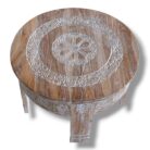 Teak Carved Table BEB8627 60x45_10.000gr Top