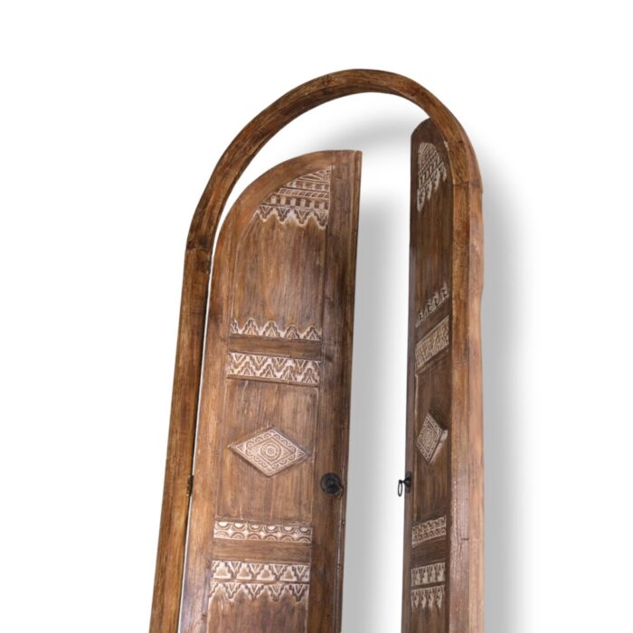 Teak Door BEB9070 120x10x255 Close Open