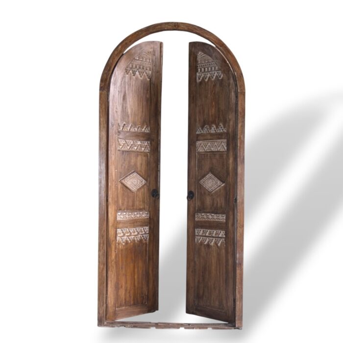 Teak Door BEB9070 120x10x255 Open