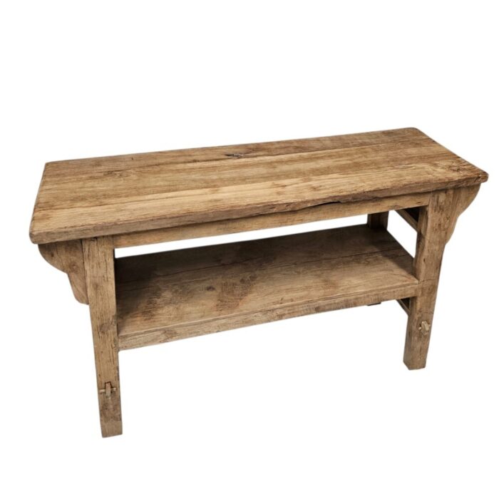 Teak Harvest Console Table KAB0200 sIDE Teak Harvest Console Table KAB0200 sIDE