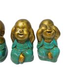 Turq Monk Set Of 3 BLA0153A Close