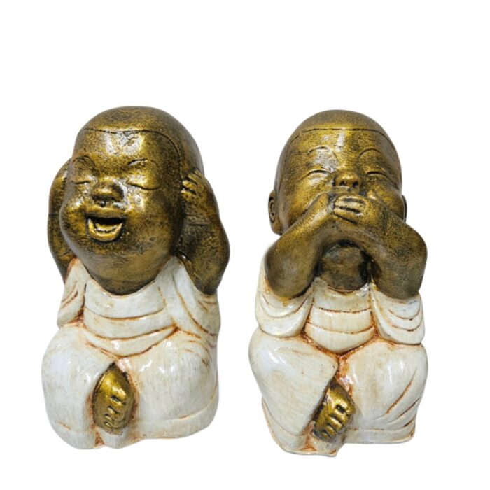 White Monk Set BLA0153B Close