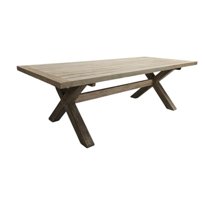 X Leg Dining Table GDL2062 Side