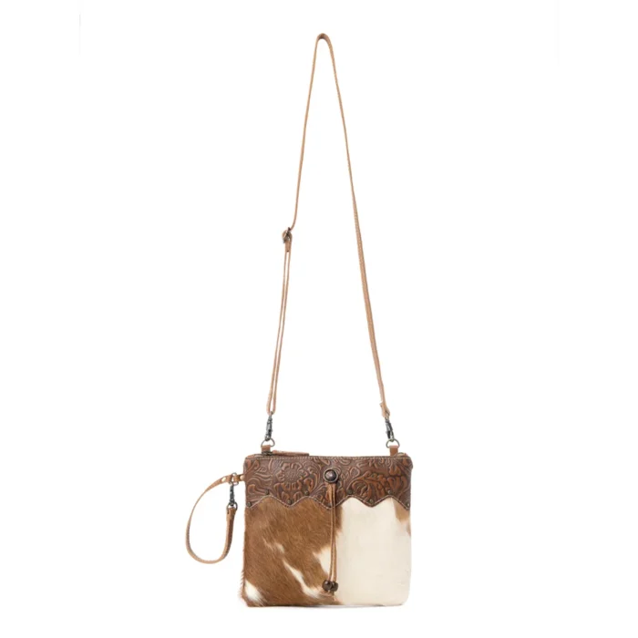 BAG CROSSBODY FLEUR BRN D20 LEATHHIDE KMH26305 Main BAG CROSSBODY FLEUR BRN D20 LEATHHIDE KMH26305 Main
